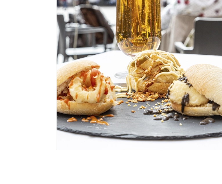 degustacion bocatines calamares