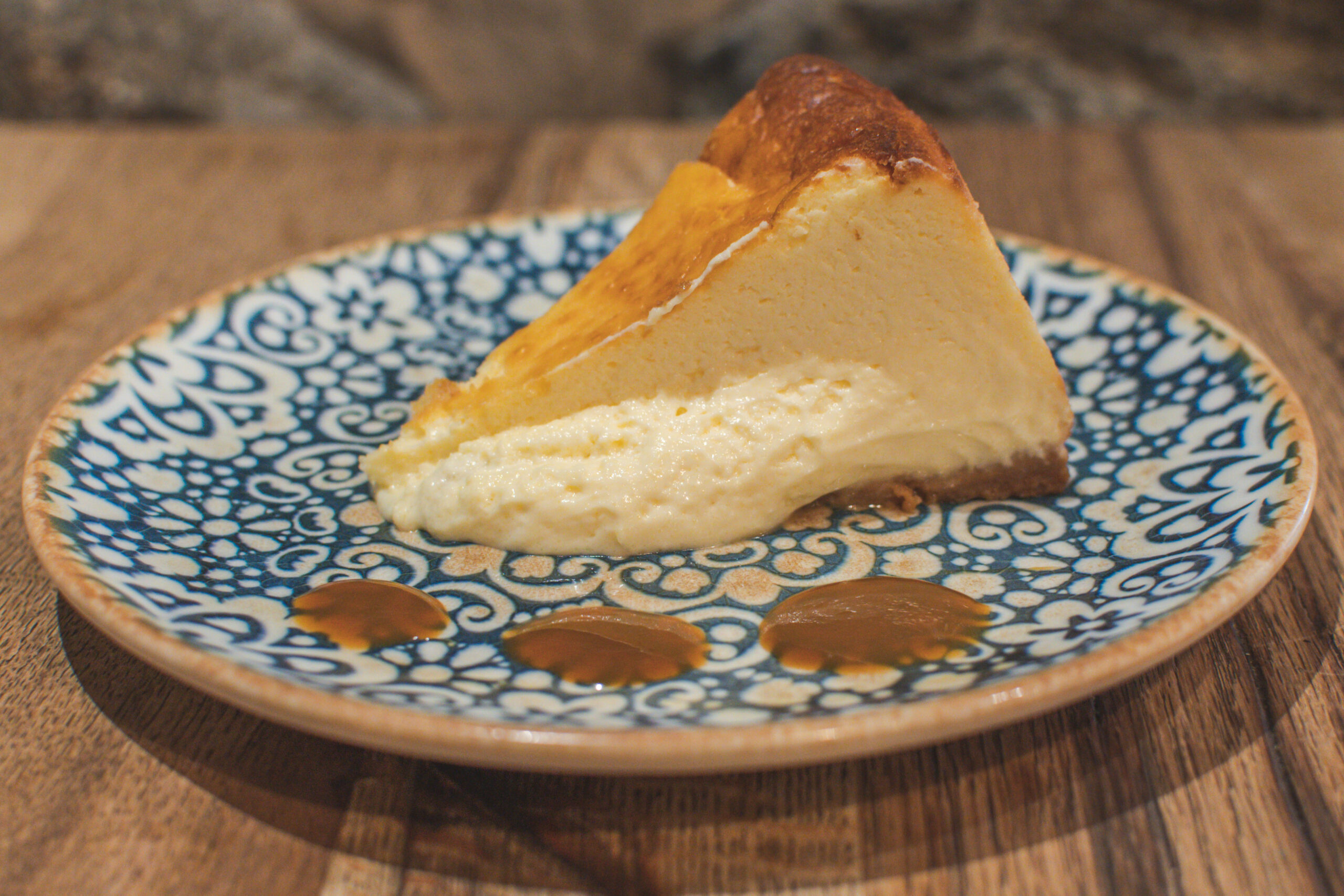 Tarta de queso al horno